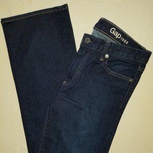 NWOT GAP Perfect Boot Jeans, sz 28 Short